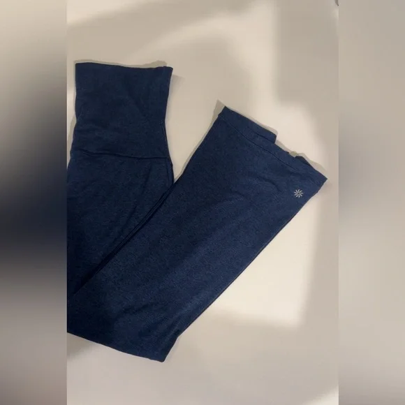 Athleta Girls Blue Leggings Pants size 8-10 - Picture 5 of 9